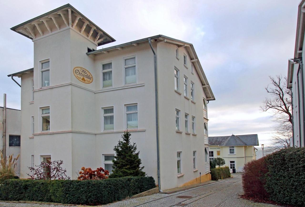Villa Ostseelilie - Appartements Mit Balkon Und Meerblick 萨斯尼茨 外观 照片