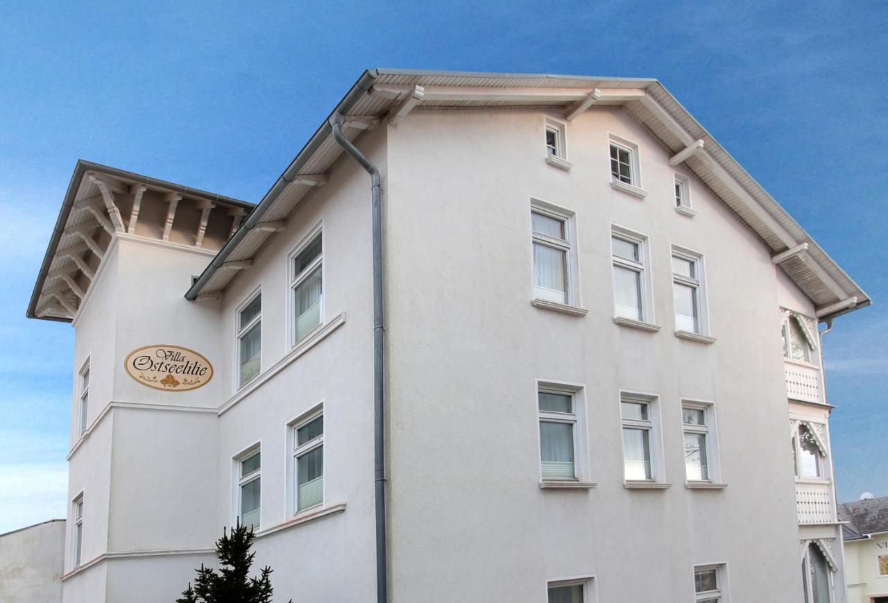 Villa Ostseelilie - Appartements Mit Balkon Und Meerblick 萨斯尼茨 外观 照片