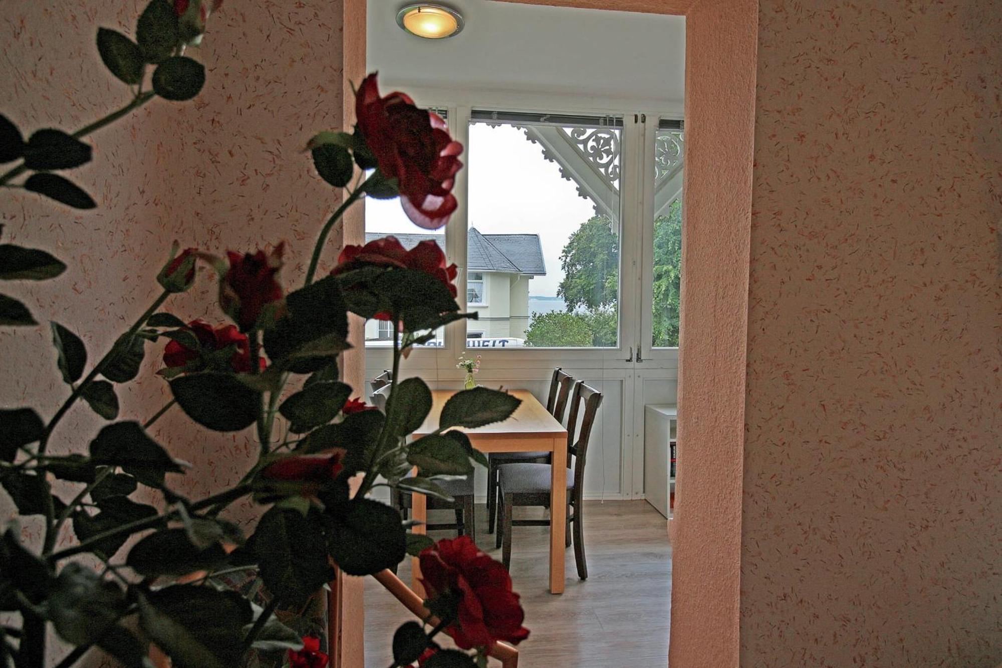 Villa Ostseelilie - Appartements Mit Balkon Und Meerblick 萨斯尼茨 客房 照片