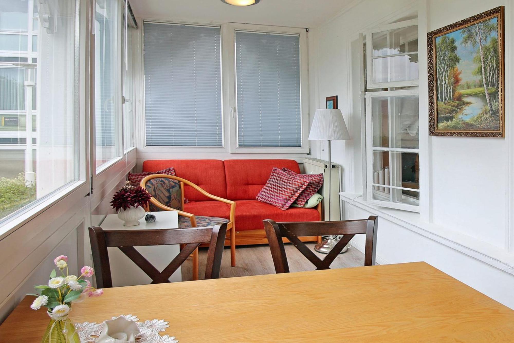 Villa Ostseelilie - Appartements Mit Balkon Und Meerblick 萨斯尼茨 客房 照片